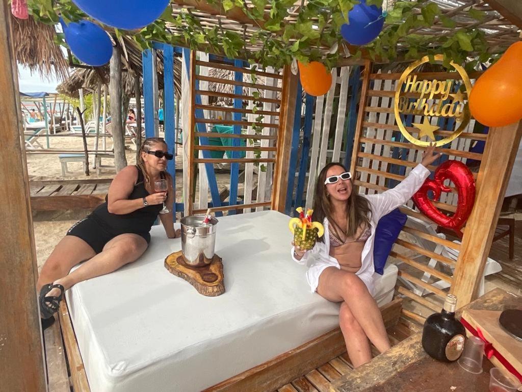 Isla Barú Cabanas Wアパートホテル エクステリア 写真