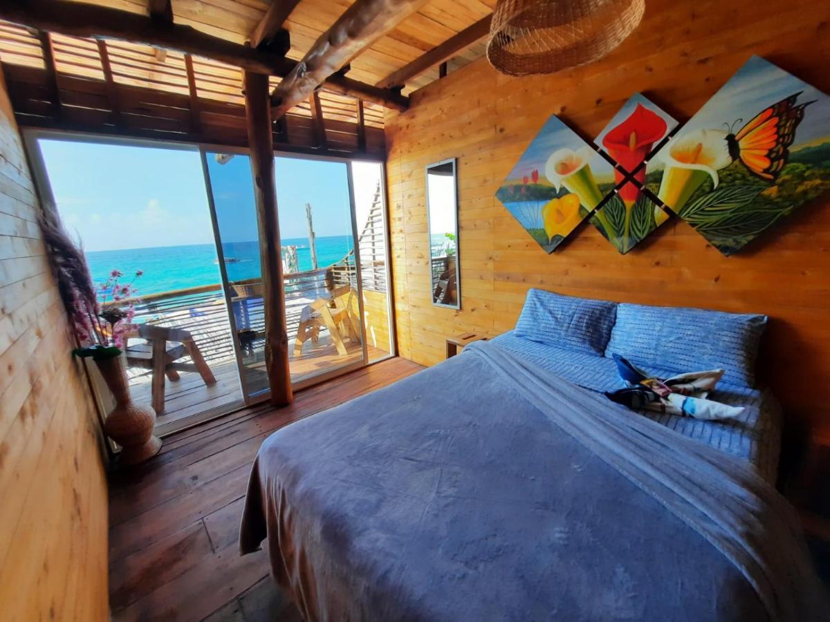 Isla Barú Cabanas Wアパートホテル エクステリア 写真